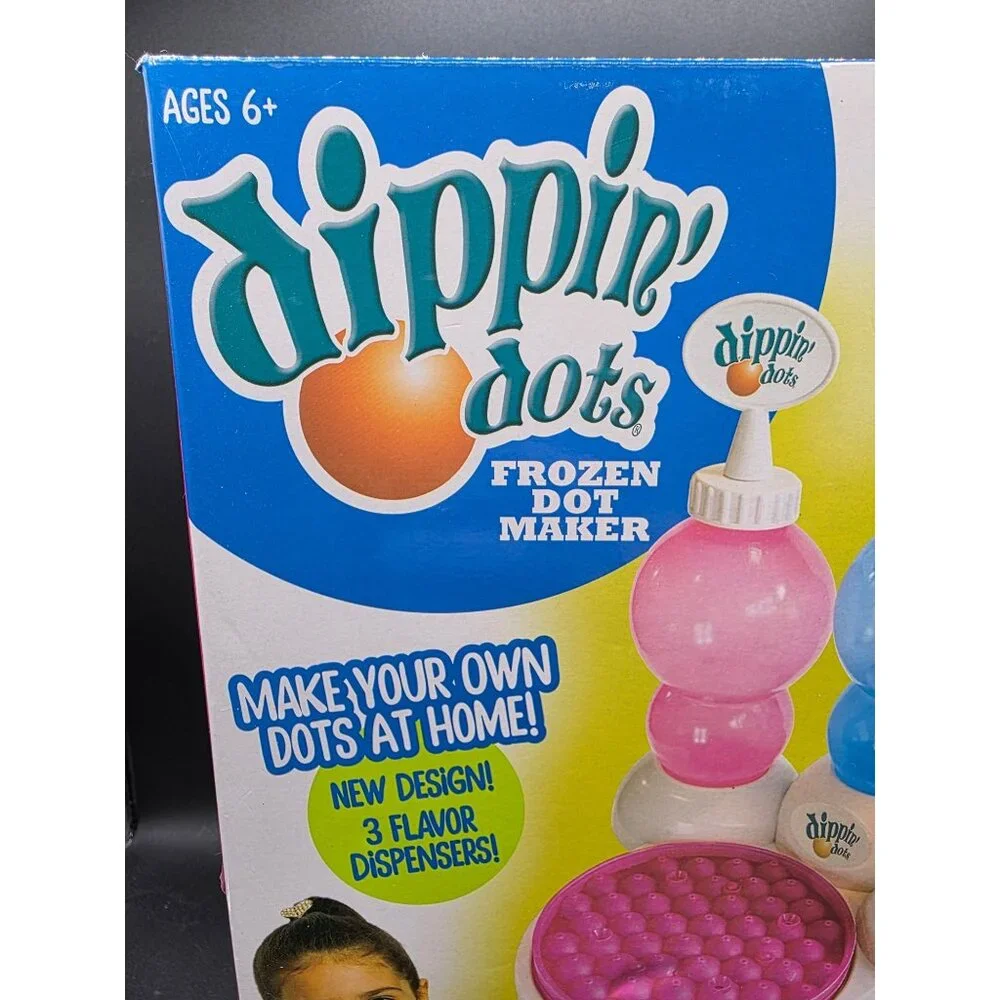 Dippin Dots Frozen Dot Maker Magic Set With 3 Flavor Dispensers And Accessories